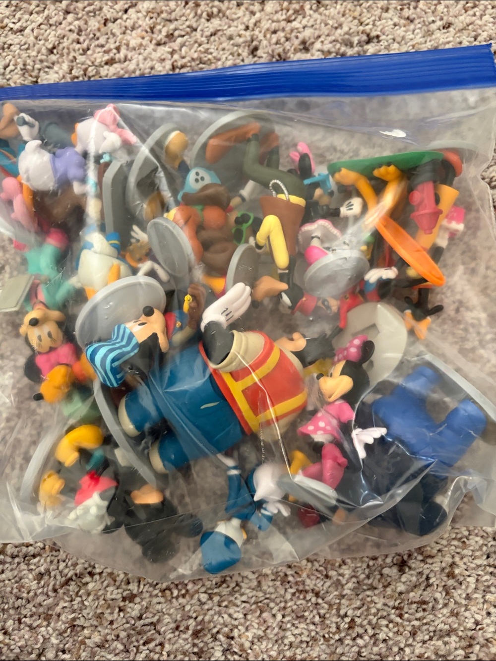 Disney Assorted Character Toy Figures - Multicolor Pack